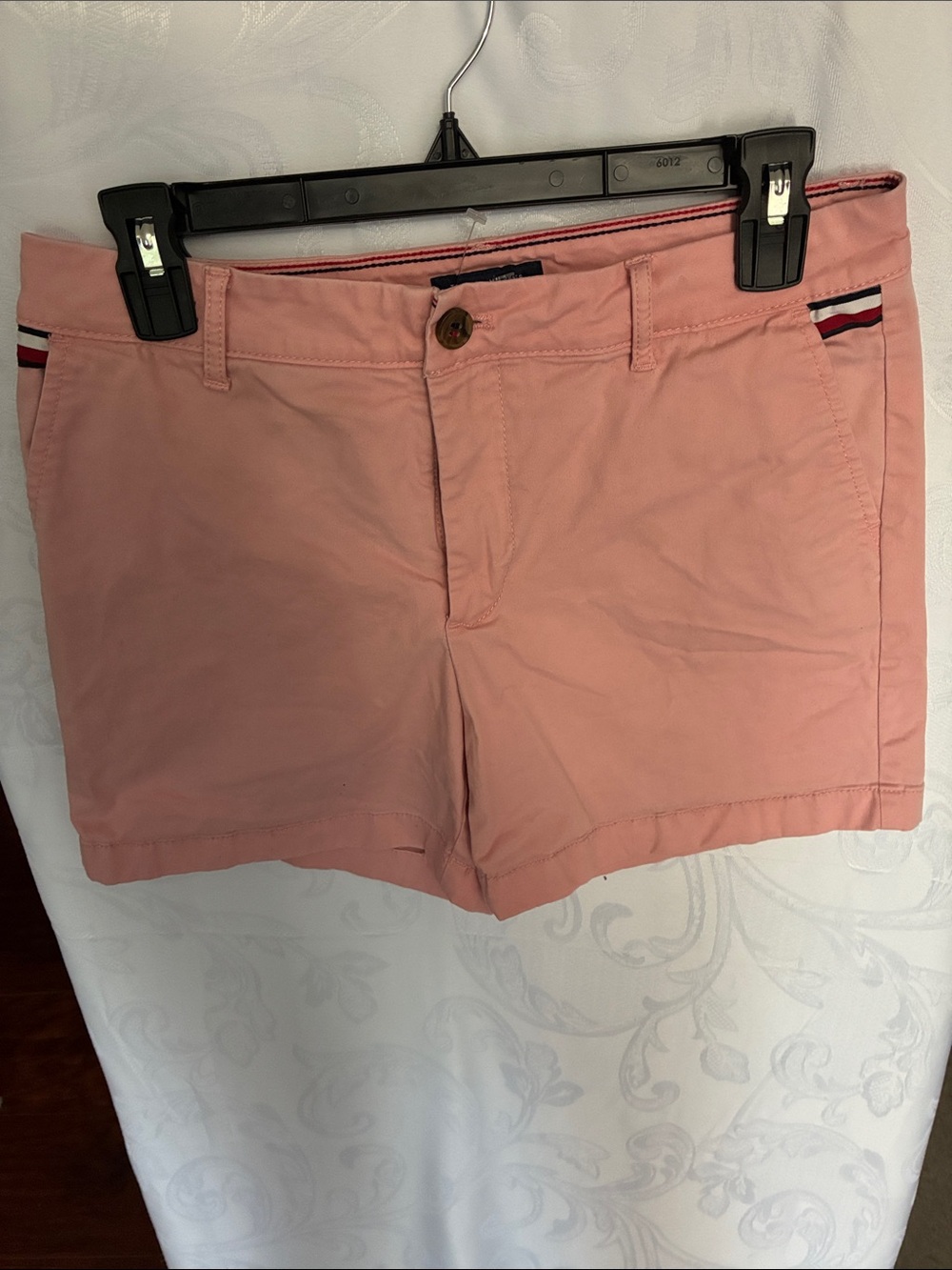 Tommy Hilfiger Peach Pink Cotton Chino Shorts